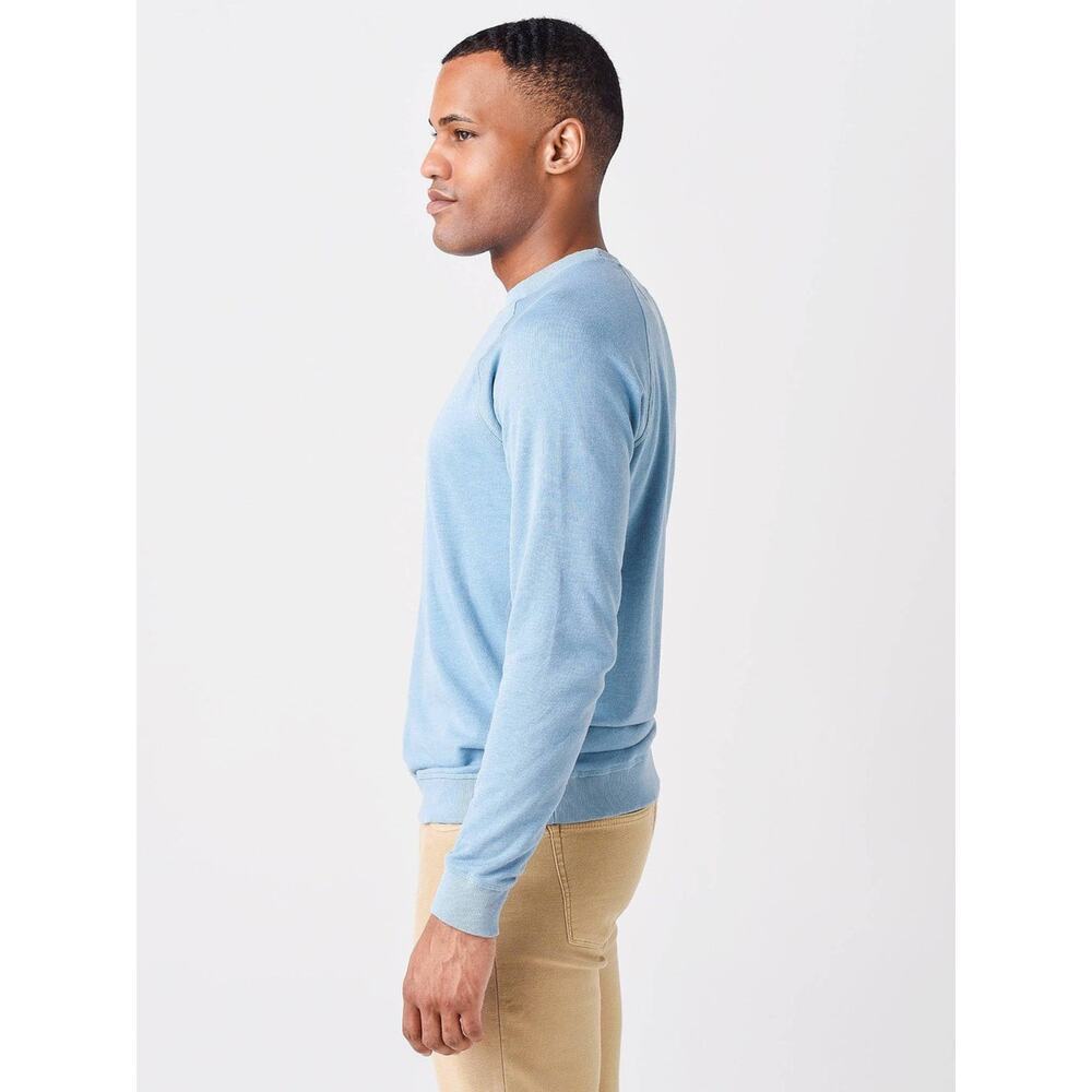 JOHNNIE-OMen's Pamlico Sweatshirt, Malibu Blue, Size Medium $88 - Picture 2 of 4